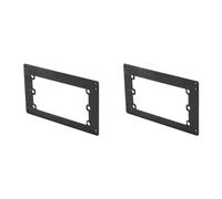 Giwnhvx 2X Power Supply Baffle SFX to ATX Adattatore di Alimentazione SFX to ATX PSU Converter Conversion Frame con 4, Nero