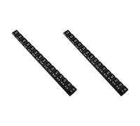 Giwnhvx 2X Regola Regolabile Regolazione Altezza di Guida Auto RC 3-10 mm e Strumenti di Carrozzatura Cerchio Ruota Parte Auto RC Nero