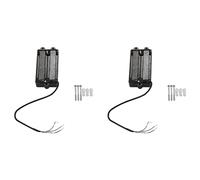 Giwnhvx 2X Silenzioso Good Balance 4 Corde Humbucker Double Coil Pickup Nero per Chitarra Basso