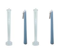 Giwnhvx 2X Stampi per Candele Stampi per Candele Resistenti per Candele Stampo Alto