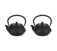 Giwnhvx 2X Teiera nel con Infusore nel Acciaio Inossidabile Teiera nel Giapponese Fuso Tè Oolong Tè Puer Bollitore per Tè 300ML
