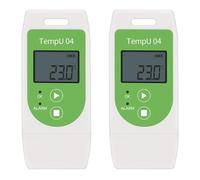 Giwnhvx 2X TempU04 Registratore Dati di Temperatura USB con Capacità di 32.000 Punti Registratore Dati Temp Riutilizzabile 30% di Sconto