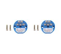 Giwnhvx 2X Tipo PT100 A 0-10V 0-100 Gradi Ingresso RTD 0-10 Una Uscita DC24V Trasmettitore di Temperatura Resistenza Termica
