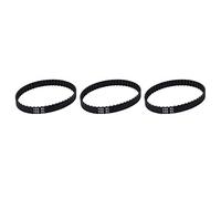 Giwnhvx 3 cinghie dentate in gomma per lucidatrice con controllo della velocità, 50 denti, larghezza 10 mm, 100 XL