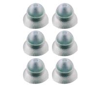 Giwnhvx 3 paia di auricolari con foro stretto, isolamento acustico, auricolari in-ear in silicone con isolamento acustico, accessorio per la punta dell'orecchio M