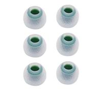 Giwnhvx 3 paia di gommini per la sostituzione degli auricolari, auricolari in-ear in silicone con isolamento acustico, accessorio per la punta dell'orecchio M