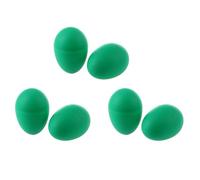 Giwnhvx 3 Paia Maracas in Plastica Musica A Percussione a Forma di Shakers - Verde