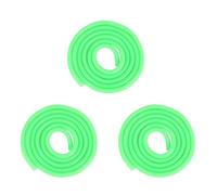 Giwnhvx 3 pezzi 100CM Auto Telecomandato Tubo Tubo in Silicone per 1/10 1/18 Traccia Camion Accessori Verde
