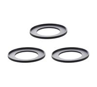 Giwnhvx 3 pezzi 49-72 mm Guarnizione Obiettivo Camera Nero