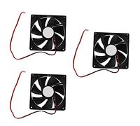 Giwnhvx 3 Pezzi 90mm x 25mm DC 12V 2Pin Ventola di Raffreddamento per Alloggiamenti Del Computer Raffreddatore CPU