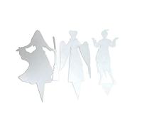 Giwnhvx 3 pezzi Sanderson Garden Stakes Halloween Decor Halloween