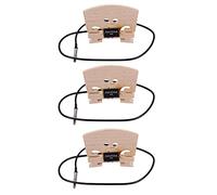 Giwnhvx 3 Pezzi Serie Ponte di Violino con Microfono Piezo Montato Interno