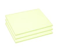 Giwnhvx 3 Pezzi Tamponi Perforazione per Cuoio, Tamponi Perforazione, Strumenti Piastra Silenziosa per Punzonatura Cuoio, 200 X 150 X 8 Mm/7,9 X 5,5 X 0,3 Pollici