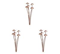 Giwnhvx 3 picchetti da giardino decorativi in metallo a forma di , ideali per la decorazione esterna