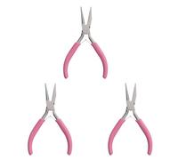 Giwnhvx 3 pinze rotonde concave, mini pinze di precisione, strumenti per piegare i fili per la creazione di gioielli fai da te e progetti di hobby