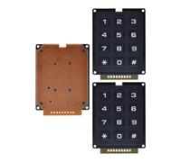 Giwnhvx 3 Pz Moduli Tastiera 12 Tasti 4x3 Matrici Tastiera Array Tastiera Lndustrial con Industria Scansione Facile Installazione