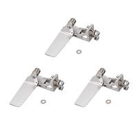 Giwnhvx 3 PZ RC Barca In Lega di Alluminio Acqua Assorbente Timone 52mm Timone Sterzo per Telecomando RC Barche