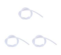 Giwnhvx 3 rotoli da 6 mm x 8 mm, in silicone per uso alimentare, per acqua, aria, 1 metro
