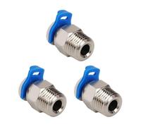 Giwnhvx 3 Set Connettore Pneumatico JP4-01 Raccordi Rapidi aria Diritti Parti Stampante 3D per Estrusore V6 M10