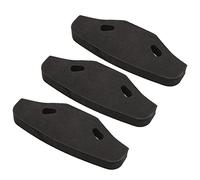 Giwnhvx 3 spugne in schiuma per paraurti anteriore per TT-01, TT-02, TT01, TT02, TT02, 1/10, accessori di ricambio per auto, colore nero