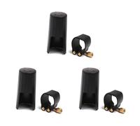 Giwnhvx 3 ugelli per clarinetti in plastica con legatura in PU nero