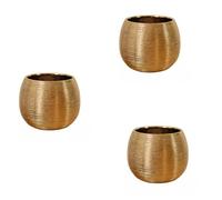 Giwnhvx 3 vasi per piante in ceramica, vaso da fiori placcato o vaso di fiori , vaso di fiori, vaso di piante, vaso di fiori