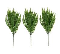 Giwnhvx 3 x 7 rami verde pianta artificiale floreale foglia fiore ufficio casa giardino