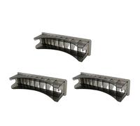 Giwnhvx 3 x adatto per scatola di stoccaggio di base per tagliacapelli trimmer limite, pettine guida pettine barbiere, strumento guida pettini