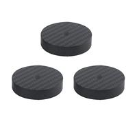 Giwnhvx 3 x Isolamento altoparlante in fibra di 40 x 10 mm Spikes Base Pad Speaker Stand piedi HiFi AMP Speaker Pad