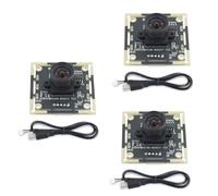 Giwnhvx 3 x modulo fotocamera 100 gradi OV9732 con da 3 metri 1280 x 720 30 fps, per DIY Autodarts.IO, chiavetta USB gratuita
