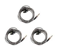 Giwnhvx 3 x per Cuffie fai da te Ie800 Fili di rame monocristallini, Auricolare Interfaccia MMCX a 14 Core per SE215/315/535/UE900