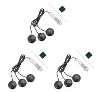 Giwnhvx 3 x Sensore di Chitarra 3 x Trasduttore Piezo per Chitarra Acustica Ukulele Mandolina Strumenti