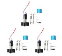 Giwnhvx 3 x trasmissione in metallo 370 motore con albero di trasmissione accessori di aggiornamento per C14 C24 B24 B36 MN D90 MN99S, nero