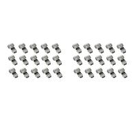 Giwnhvx 30 connettori a 3 vie a 2 pin a bassa tensione, universali, compatti, connettori per cavi a T, senza spellatura, per cavi da 18-22 AWG