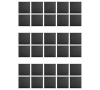 Giwnhvx 30 insonorizzati per pareti, acustici autoaderenti, 12 x 12 x 0,4 PB, per studio di registrazione, ufficio, casa, B