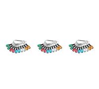 Giwnhvx 30 pezzi 1/4 di pollice esagonale cacciavite punte titolare barra di estensione portachiavi adattatore vite trapano cambio (5 colori)