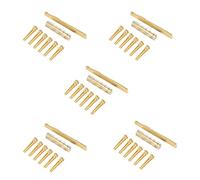 Giwnhvx 30 Pz Chitarra Perni del Ponticello Scopare Nut Parti di Ricambio per Chitarra Acustica