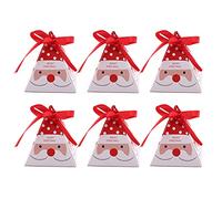 Giwnhvx 30 scatole regalo decorative per caramelle, biscotti di Natale, sacchetti regalo di Babbo Natale, confezione regalo per festival, vacanze, Capodanno
