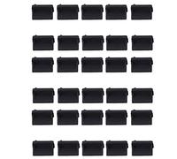 Giwnhvx 30 x Tappo porta in Silicone USB Plug Antipolvere Tappo di Arresto Nero