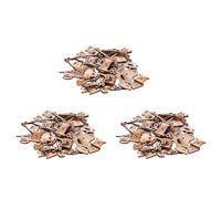 Giwnhvx 300 Pezzi Macchina da Cucire Forbici a Forma di Bottoni in Legno Cucire Pulsante per Bambini Abbigliamento Pulsante Scrapbooking Accessori