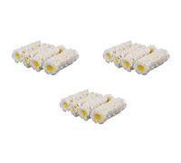 Giwnhvx 300 pezzi serie schiuma bianca frangipanier hawaiano artificiale plumeria fiore petali capelli fai da te decorazione matrimonio 5 cm