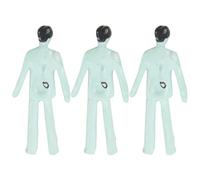 Giwnhvx 300 Pz Ho Scala 1: 100 MeLange Dipinto Modello Treno Park Street Passeggero Persone Figure