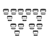 Giwnhvx 30x Copertura decorativa per maniglia esterna della porta in ABS in fibra di carbonio per -Jimny 2019 2020 2021 JB64