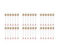 Giwnhvx 36 pz Lollipop Bastoncini Rotondo Percussione Bastoncini Pestelli per Bambini Bambino Giocattolo Musicale