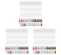 Giwnhvx 360 Pz Acrilico Tassel Ciondolo Set Include Rettangolare Trasparente Acrilico