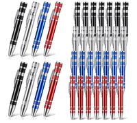 Giwnhvx 36pcs Penna Cacciavite Multitool Pratico Strumento Magnetico Pocket Cacciavite Multi Funzione di Precisione per Mini Gadget Riparazione