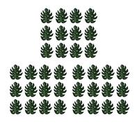 Giwnhvx 36X Foglie di Palma Tropicali Artificiali Decorazione per Feste nella Giungla Animali Estate Decorazioni per La Tavola Hawaiane per Matrimoni S