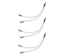 Giwnhvx 3pezzi 8 Pollici SMA a Y Tipo 2 X TS9 Angolo Connettore Splitter Combinare , e