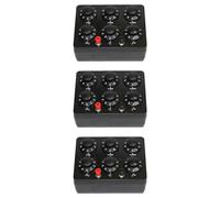 Giwnhvx 3X 0-99999.9 Ohm Scatola di Semplice Precisione Variabile Decennio Resistore Insegnamento Strumento Insegnamento Box