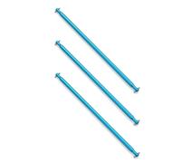 Giwnhvx 3X 04003 - Albero di allenamento centrale in metallo Dogbone, 170 mm, per 1:10 Upgrade Parts Truck Brontosaurus 94111 94107 94170, blu